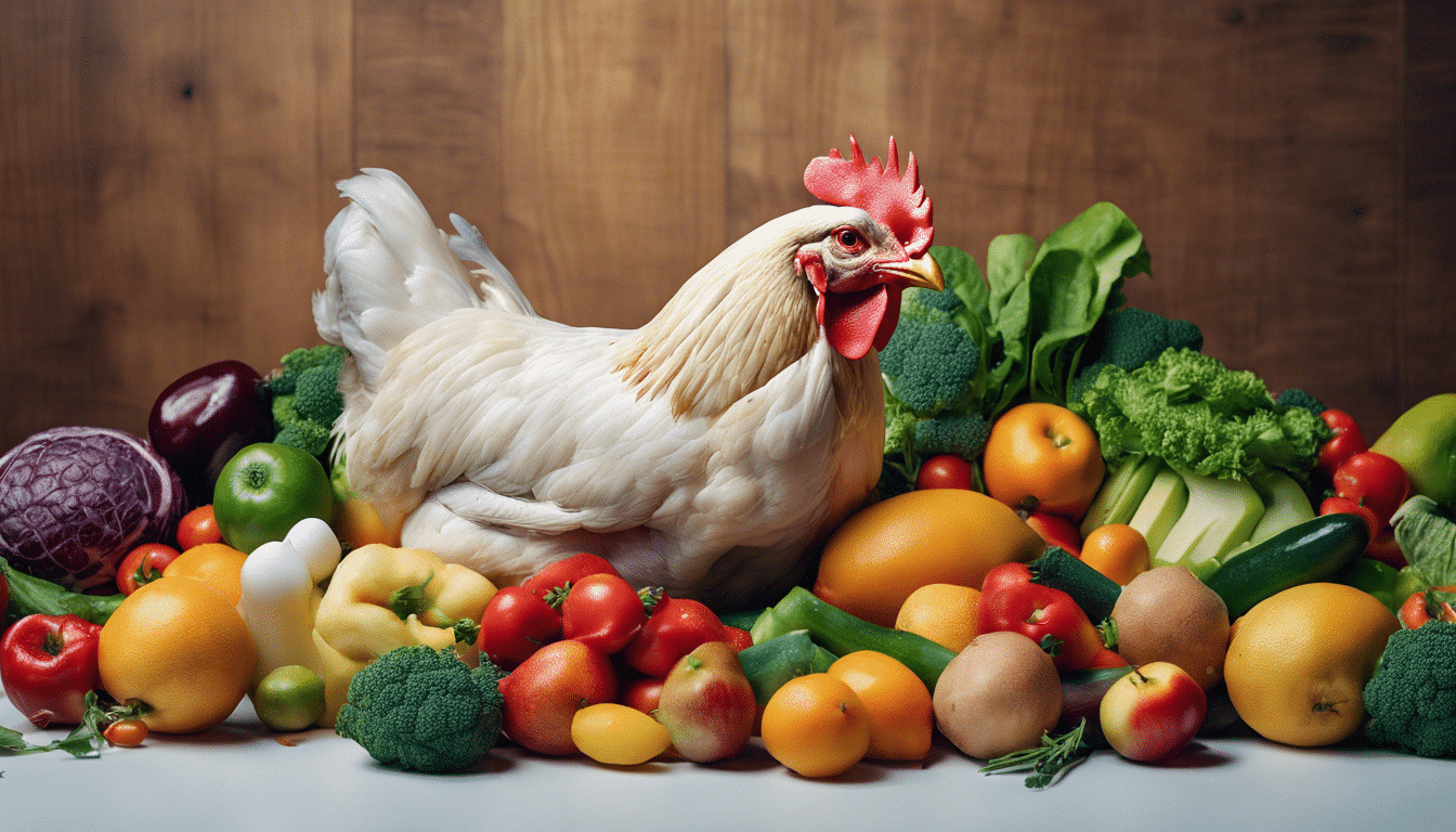 Feathered Nutrition: The Recipe for Healthy Chickens 🐔🥦