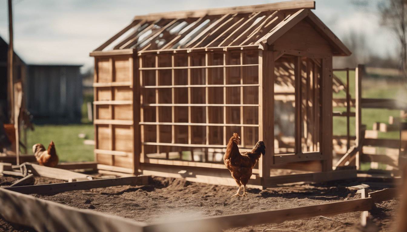 Erfahren Sie in unserer Schritt-für-Schritt-Anleitung, wie Sie den Rahmen für Ihren Hühnerstall bauen. Finden Sie alles, was Sie brauchen, um den perfekten Hühnerstall für Ihre gefiederten Freunde zu bauen.