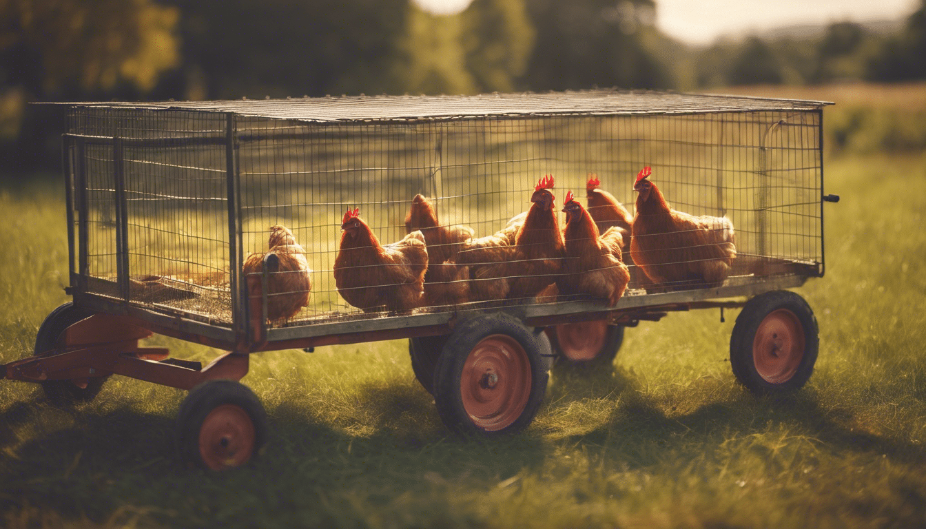 Descubra todo lo que necesita saber sobre los tractores portátiles para pollos y sus beneficios. aprenda cómo usarlos y por qué son imprescindibles para cualquier propietario de pollos de traspatio.