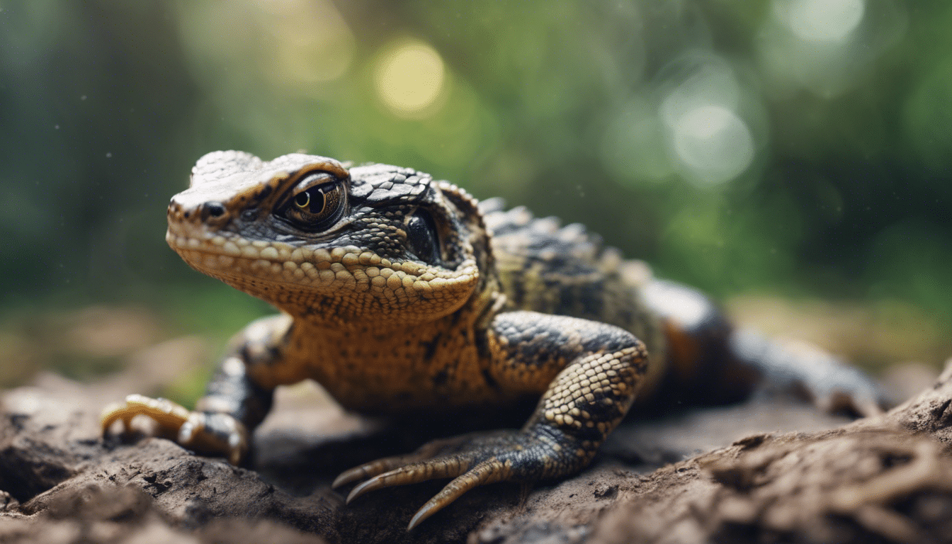 conozca las estrategias de protección de pequeños reptiles y anfibios en estado salvaje y sus habilidades de supervivencia frente a amenazas naturales.