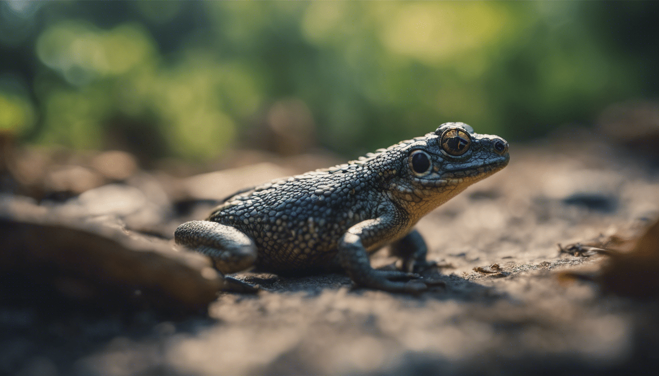 descubra as ameaças ambientais enfrentadas por pequenas espécies de répteis e anfíbios na natureza e aprenda sobre os desafios que enfrentam em seu habitat natural.