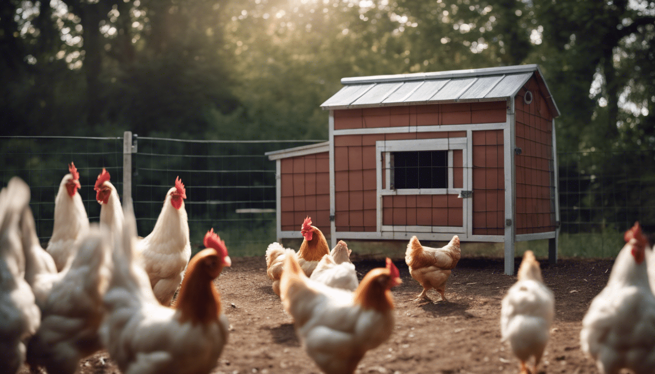 ウォークイン鶏小屋の利点を発見し、鶏小屋が鶏を育てるための広々とした安全な環境をどのように提供するかを学びます。これらの小屋がメンテナンスのために簡単にアクセスできるようにし、群れの健康を確保するためにどのように設計されているかをご覧ください。