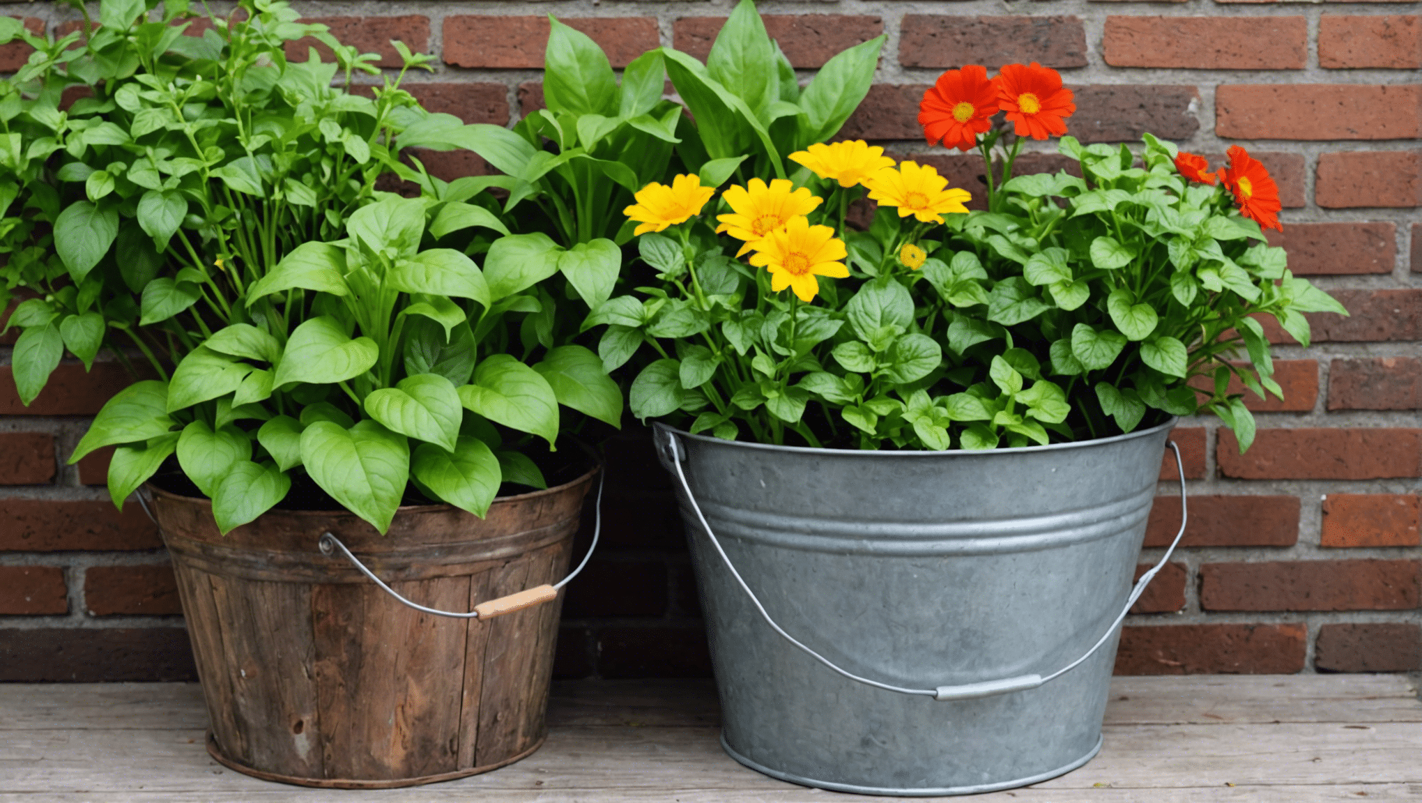 🌱 5 Creative Bucket Gardening Ideas to Spruce Up Your Space! 🌼