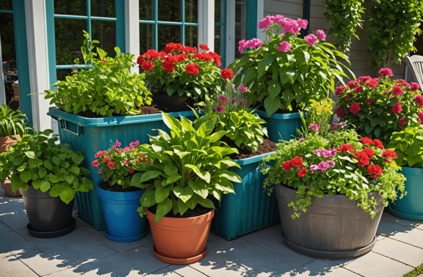 discover how to garden in limited space with container gardening. learn the best techniques and tips for growing a garden in small areas using containers.