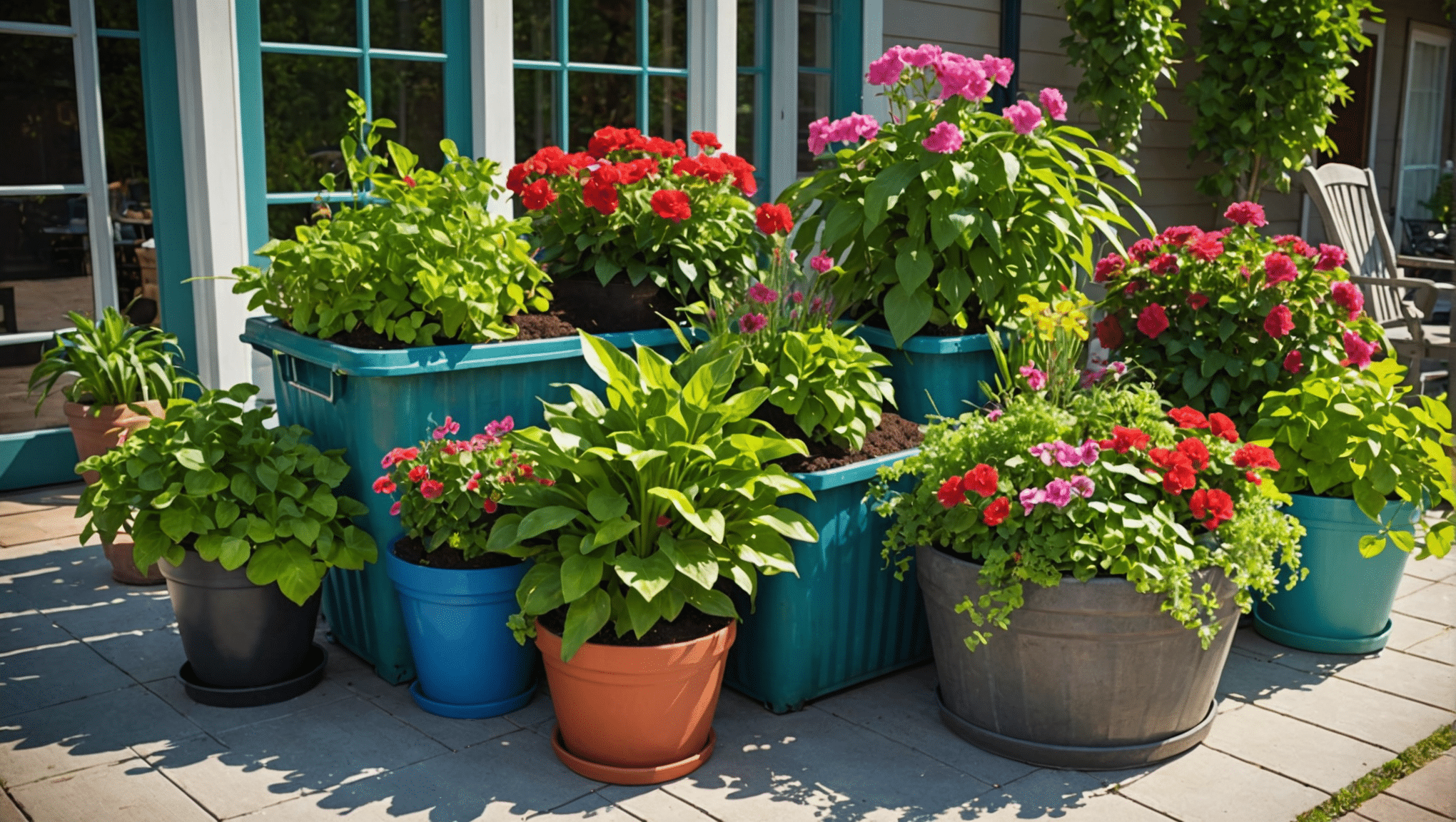 discover how to garden in limited space with container gardening. learn the best techniques and tips for growing a garden in small areas using containers.